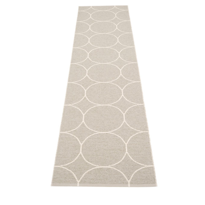 Pappelina Kunststoffläufer und Teppich BOO - linen, 180 x 275 cm