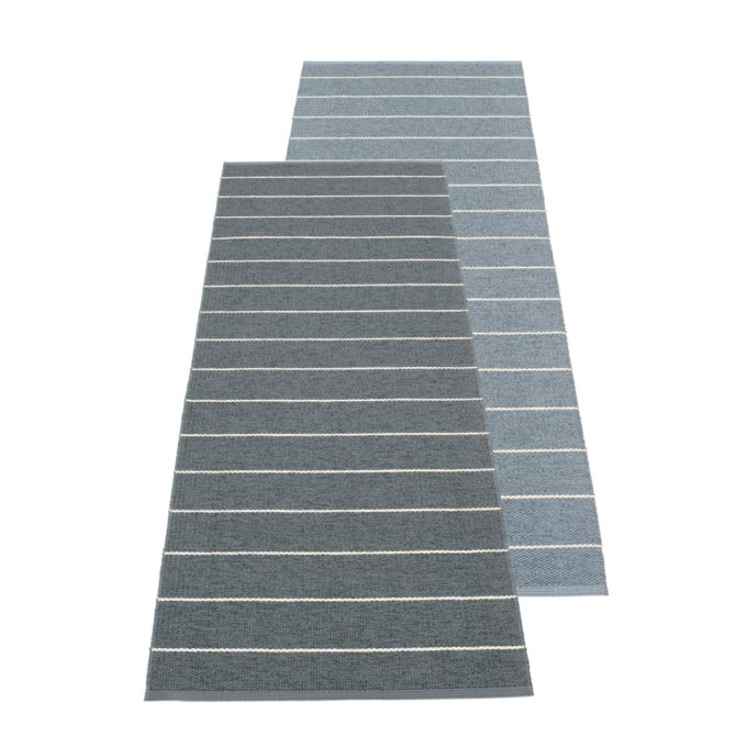 Pappelina Kunststoffläufer und Teppich CARL - granit, 70 x 180 cm