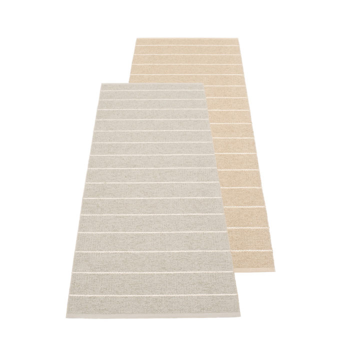 Pappelina Kunststoffläufer und Teppich CARL - linen, 70 x 90 cm