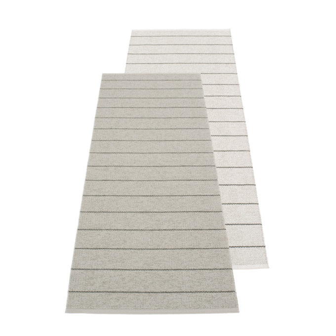 Pappelina Kunststoffläufer und Teppich CARL - warmgrey, 70 x 90 cm