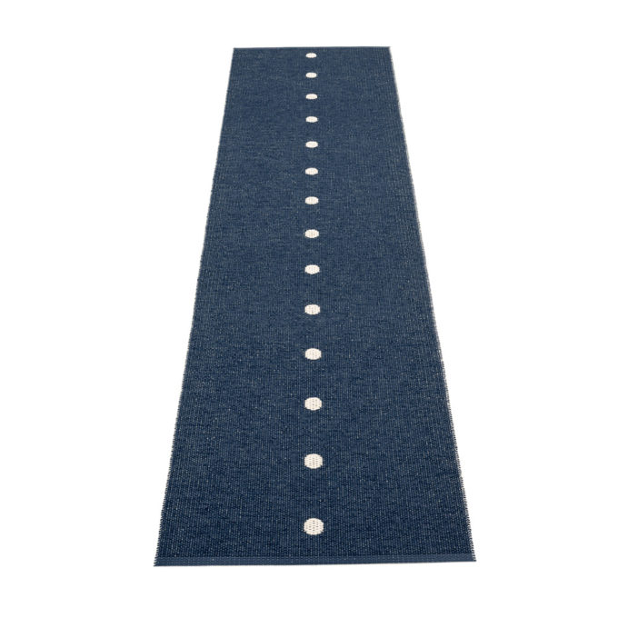 Pappelina Kunststoffläufer und Teppich PEG - dark blue, 70 x 140 cm
