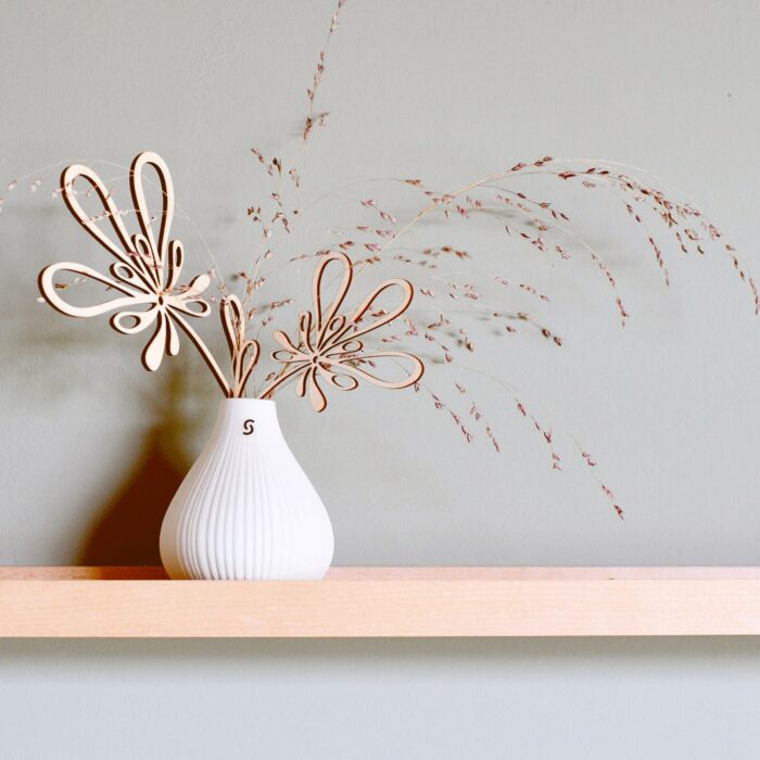 August und Gertrude Holzblume Flor und Flora – Bild 5