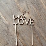 Cake Topper aus Holz / Kuchenstecker  / Deko Torten – Bild 10
