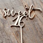 Cake Topper aus Holz / Kuchenstecker  / Deko Torten – Bild 13