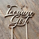 Cake Topper aus Holz / Kuchenstecker  / Deko Torten – Bild 14