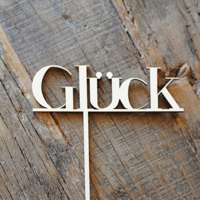 Cake Topper aus Holz / Kuchenstecker  / Deko Torten – Bild 16
