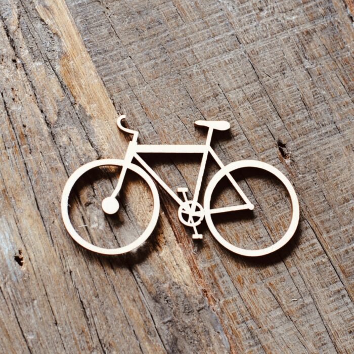 a+g fahrrad Geschenkanhänger Holz, Dekoration – Bild 4