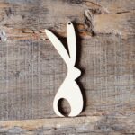 Hase Erwin aus Birkensperrholz, Holzhase unbehandelt zum bemalen – Bild 2