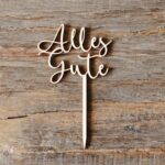 Cake Topper Mini, Kuchenstecker, Dekoidee Kuchen – Bild 3