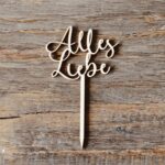 Cake Topper Mini, Kuchenstecker, Dekoidee Kuchen – Bild 4