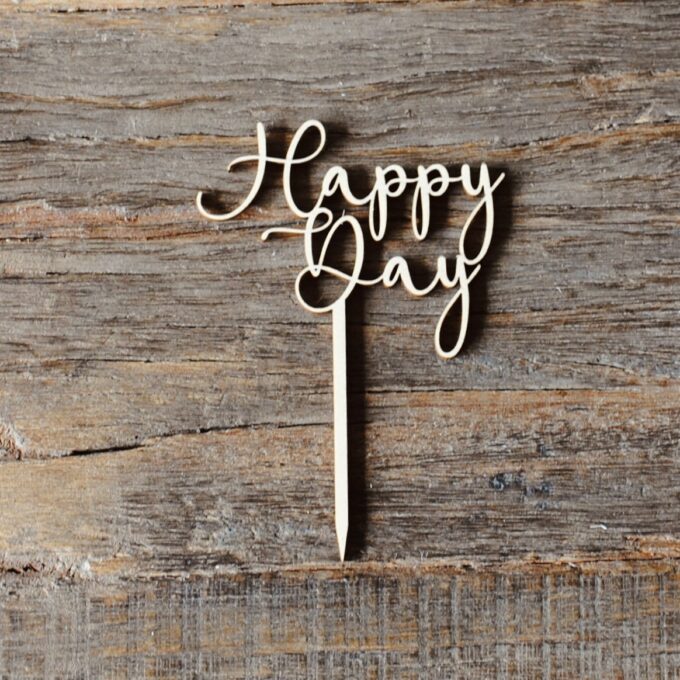 Cake Topper Mini, Kuchenstecker, Dekoidee Kuchen