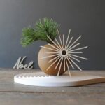 August und Gertrude Winterdekoration Birkensperrholz – Bild 3