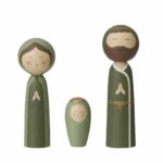 Bungalow Weihnachts Figuren Kerzenhalter – Bild 2