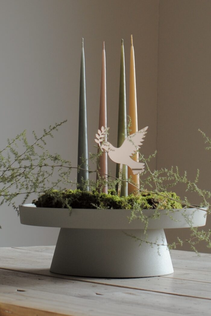 Broste Kerzenteller auf Fuß Holger – Bild 4
