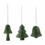 Bungalow Weihnachts Papier Anhänger – Bild 5