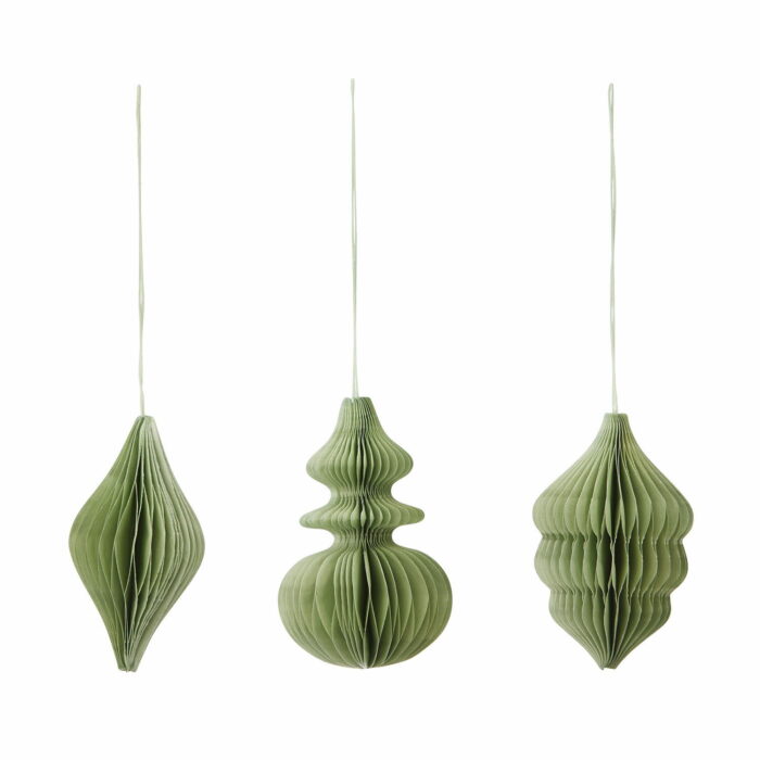 PAHOIS318 Bungalow Weihnachts Papier Anhänger – Bild 4