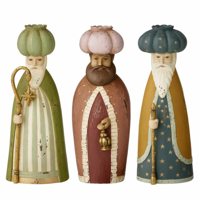 Bungalow Weihnachts Figuren Kerzenhalter – Bild 3