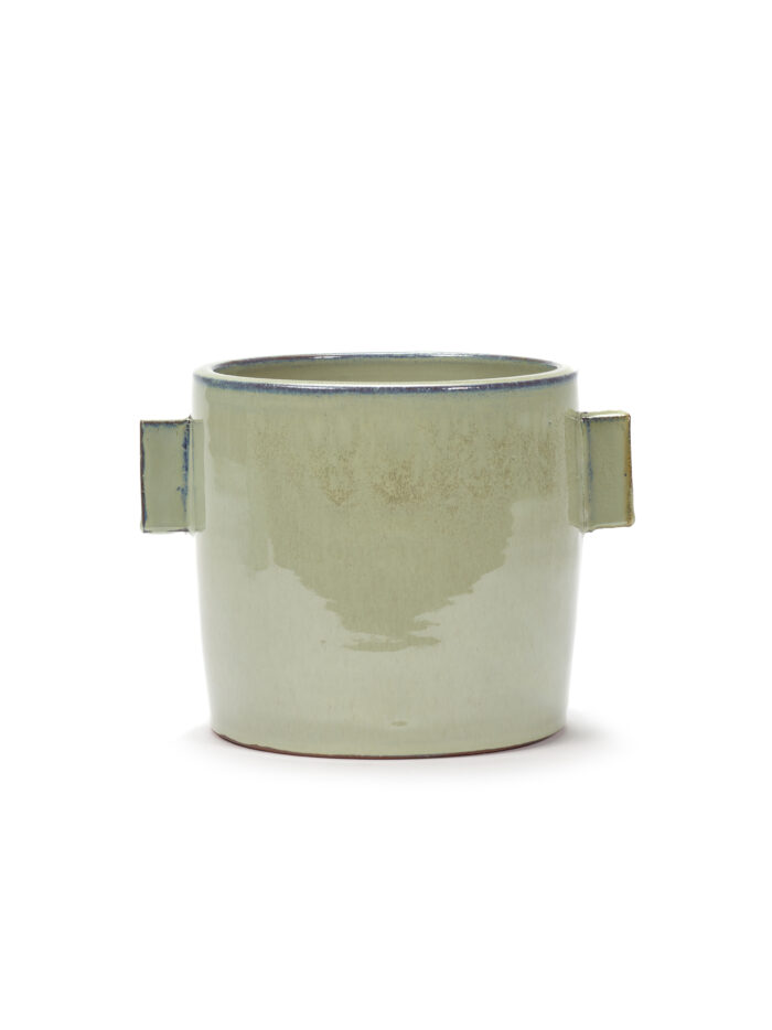 Serax Pflanzen Übertopf Glazed grey – Bild 3