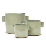 Serax Pflanzen Übertopf Glazed grey