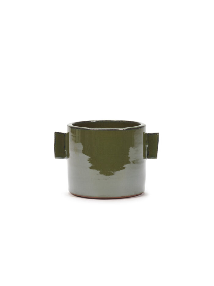 B0521011 Serax Pflanzen Übertopf Glazed green – Bild 2