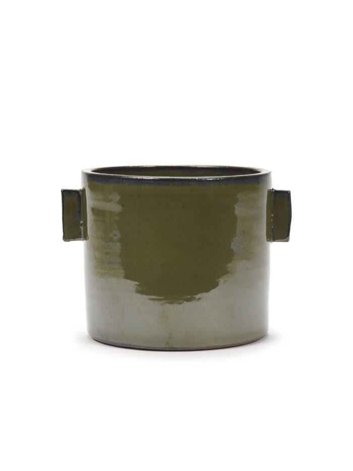 B0521012 Serax Pflanzen Übertopf Glazed green – Bild 3