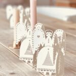 Papier Engel Weihnachten Leporello Gloria