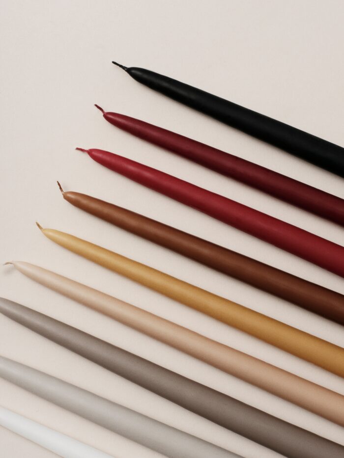 BrosteCPH-Candles-Smooth-Colours Broste Stabkerzen Smooth – Bild 1