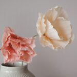 Papierblume Frieda 12cm