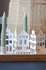 Papier Leporello Grachtenhäuser – Bild 3