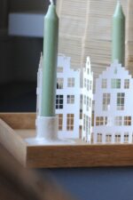 Papier Leporello Grachtenhäuser – Bild 2