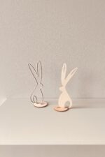 August und Gertrude Osterdeko Holzhase Erwin 4 tlg. – Bild 4