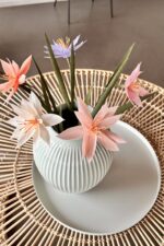 Krepppapier Blumen Claire 10cm – Bild 6