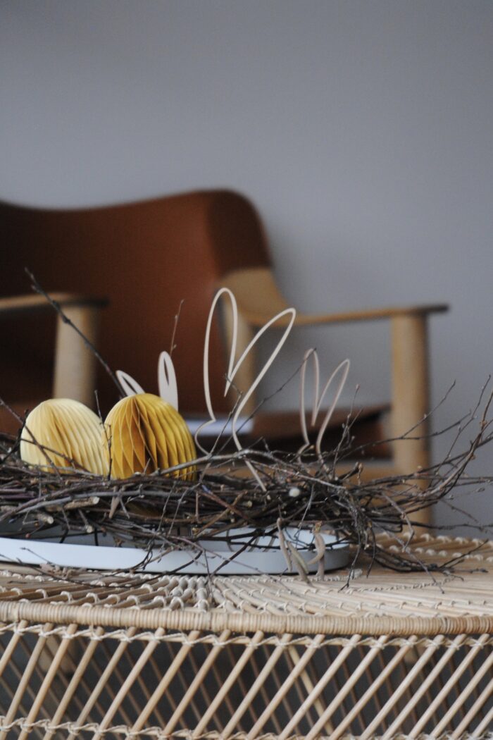 IMG_5583 August und Gertrude Osterdeko Holzhase Erwin 4 tlg. – Bild 1