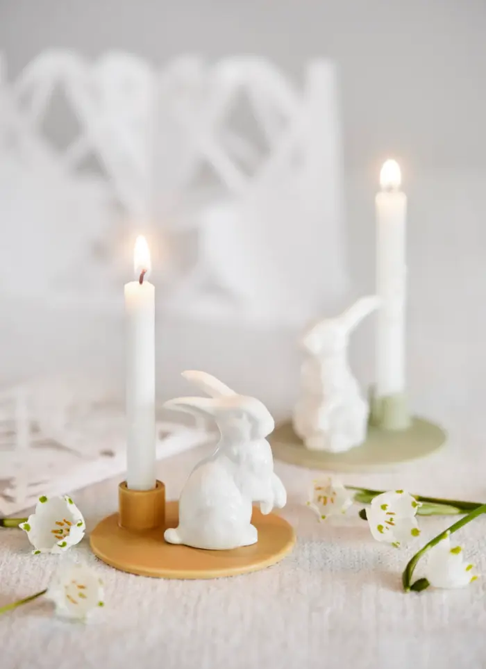 Dottir_SoMe_11_PRINT_7ea380b7-de18-4541-a7ec-8af5397a1528 Dottir Kerzenhalter Sweet Story Hase gelb – Bild 1