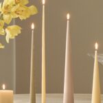 Ester und Erik Kegelkerze 37cm