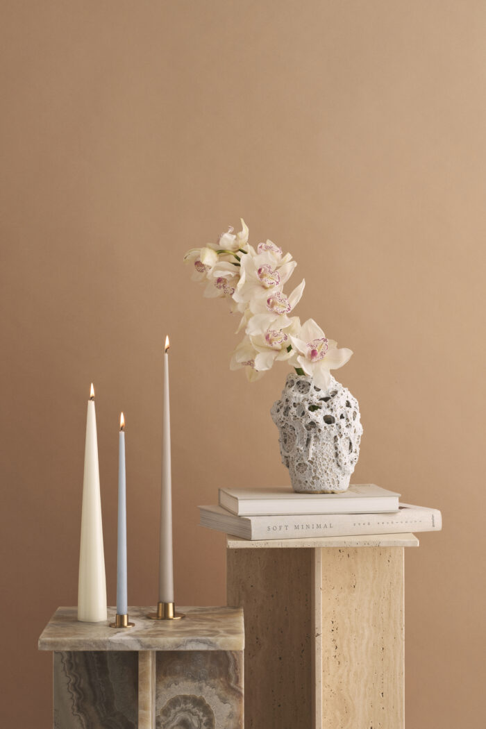 Ester und Erik Kegelkerze 37cm – Bild 3