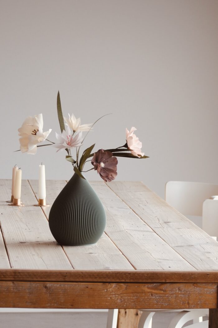 Papierblumen Strauß Smilla 5 Blüten – Bild 1