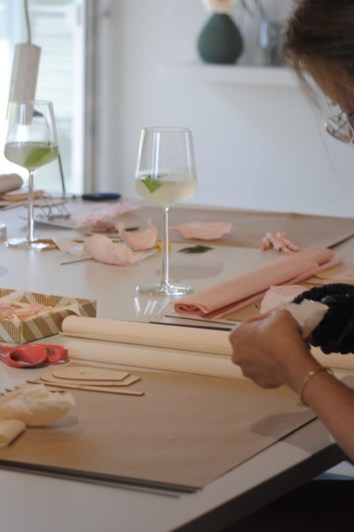 Workshop Papierblumen Studio Berge – Bild 4