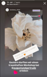 Workshop Papierblumen Studio Berge – Bild 6