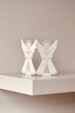 Papier Engel Weihnachten Leporello Fee – Bild 4