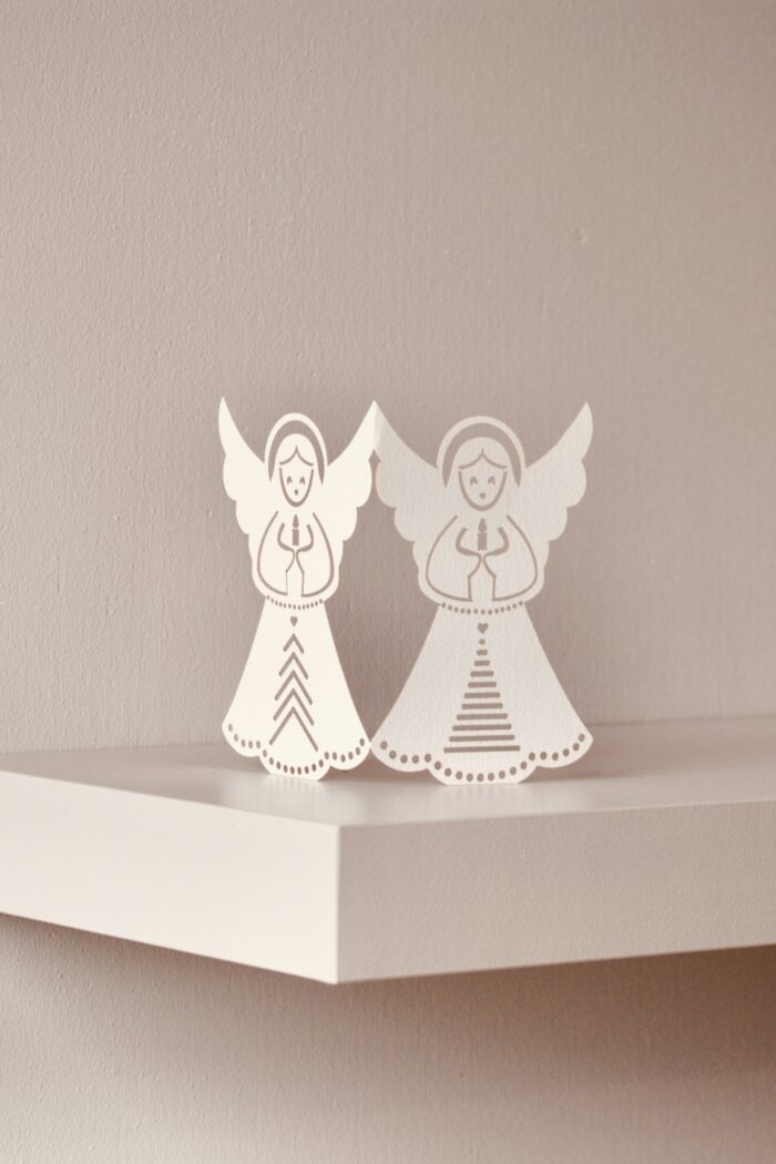 IMG_5933 Papier Engel Weihnachten Leporello Fee – Bild 4