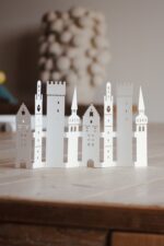 August und Gertrude Papier Leporello Türme Ravensburg – Bild 3