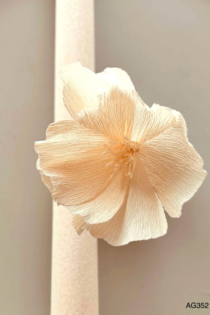 Papierblume Frieda 3 Blüten – Bild 6