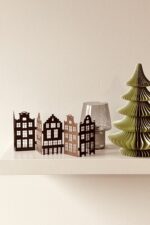 Papier Leporello Grachtenhäuser