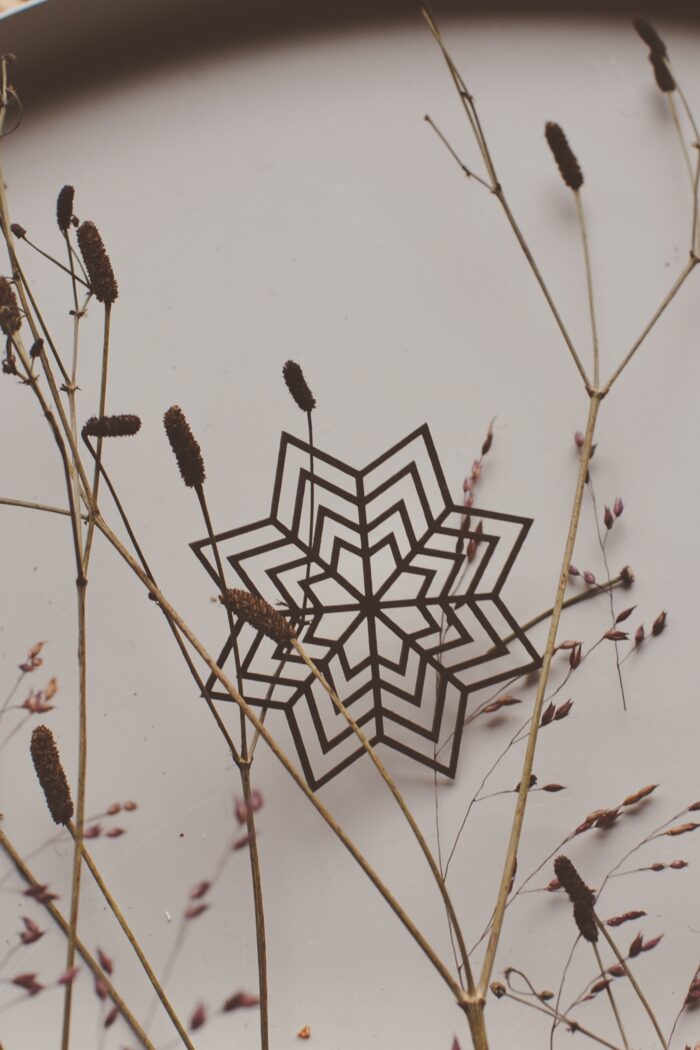 IMG_6434 Papier Geschenkanhänger in Sternform – Bild 9