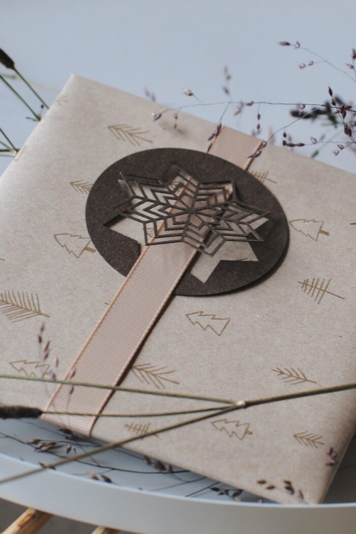 IMG_6435 Papier Geschenkanhänger in Sternform – Bild 5