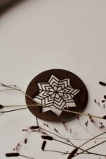 Papier Geschenkanhänger in Sternform – Bild 7