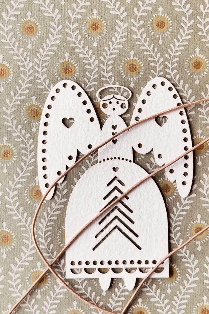 August und Gertrude Papier Engel Gloria – Bild 4