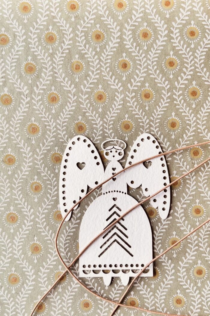 August und Gertrude Papier Engel Gloria – Bild 1