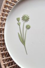 Papierblumen, Serie Herbs & Blooma grasgrün – Bild 4